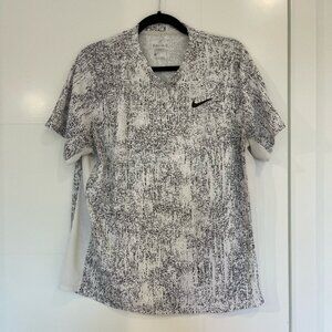 Mens Nike Dri Fit Tennis Shirt Large